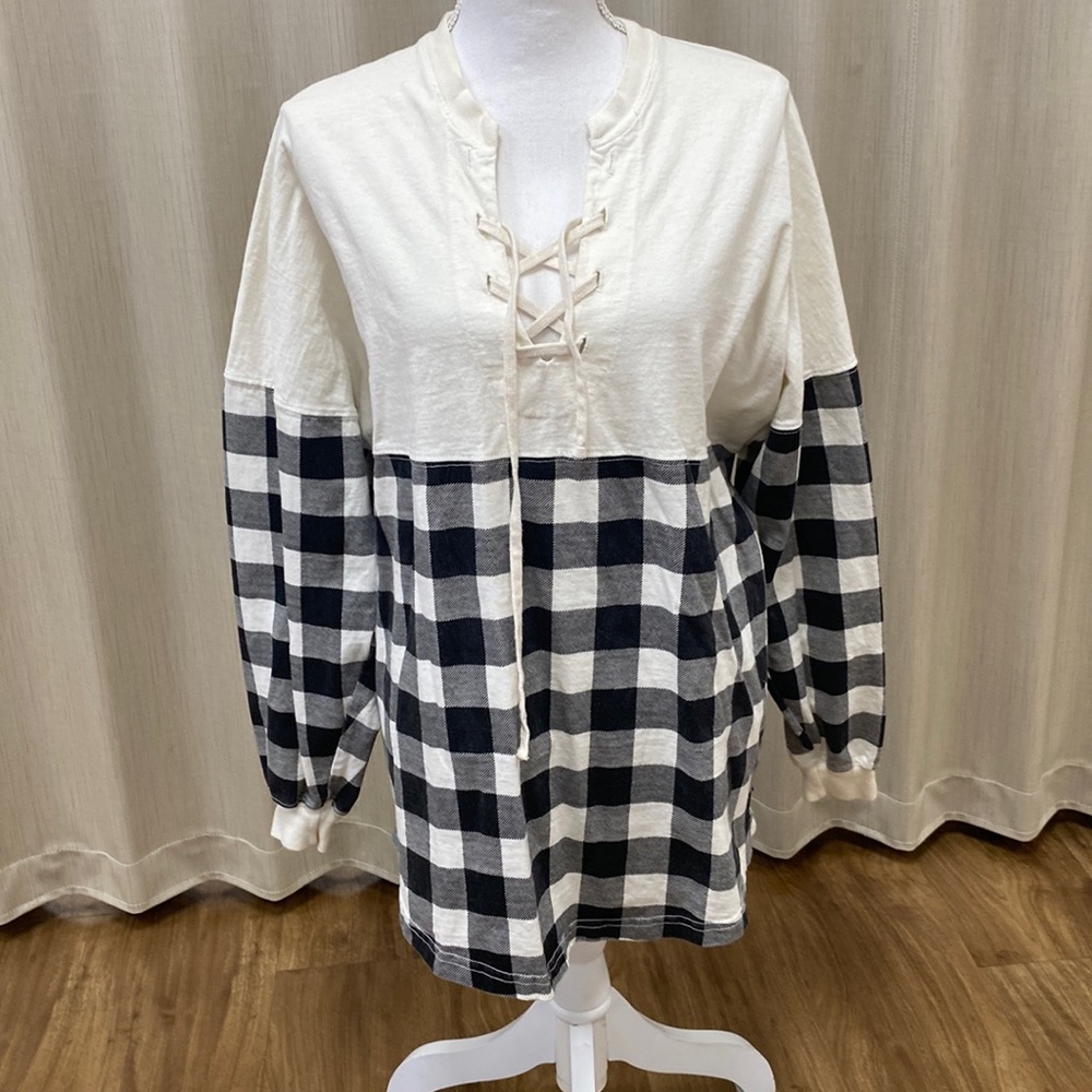 Womans joyful long sleeve